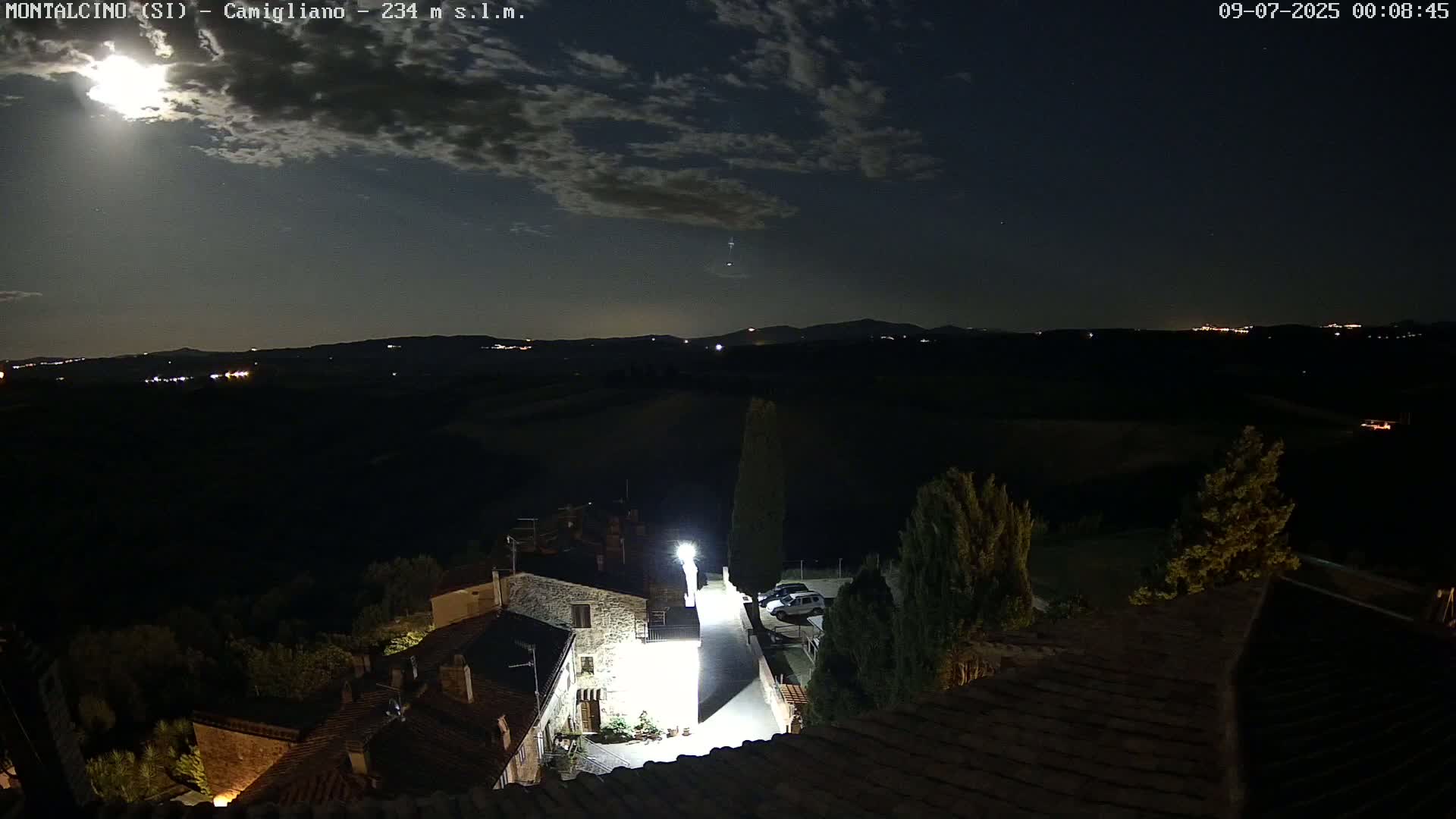 Montalcino, Camigliano Live Cam - Siena, Tuscany, Italy