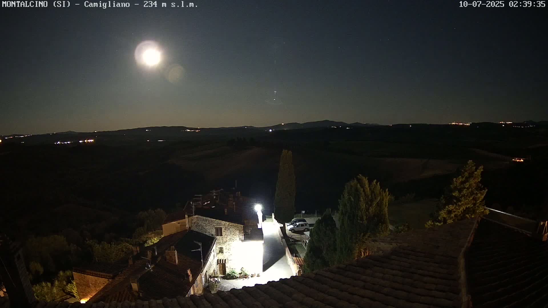 Montalcino, Camigliano Live Cam - Siena, Tuscany, Italy