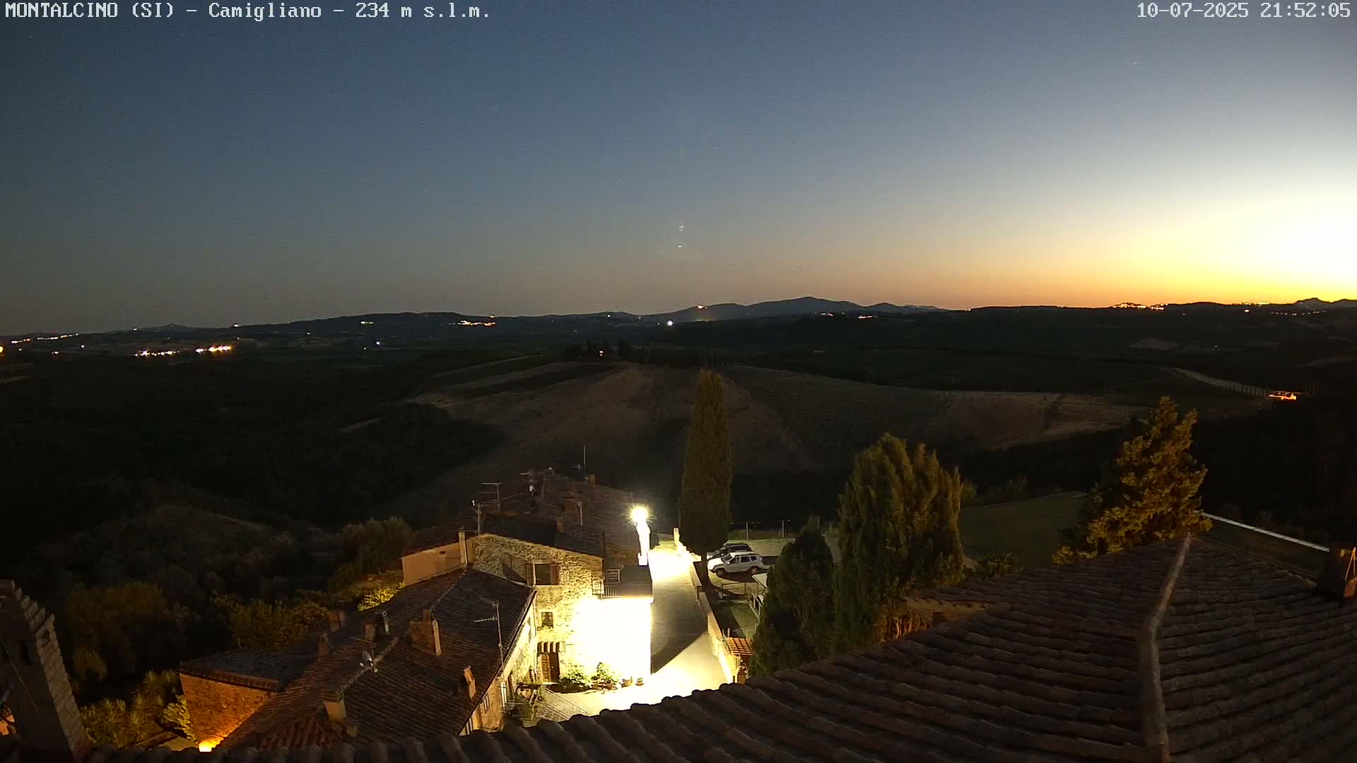 Montalcino, Camigliano Live Cam - Siena, Tuscany, Italy