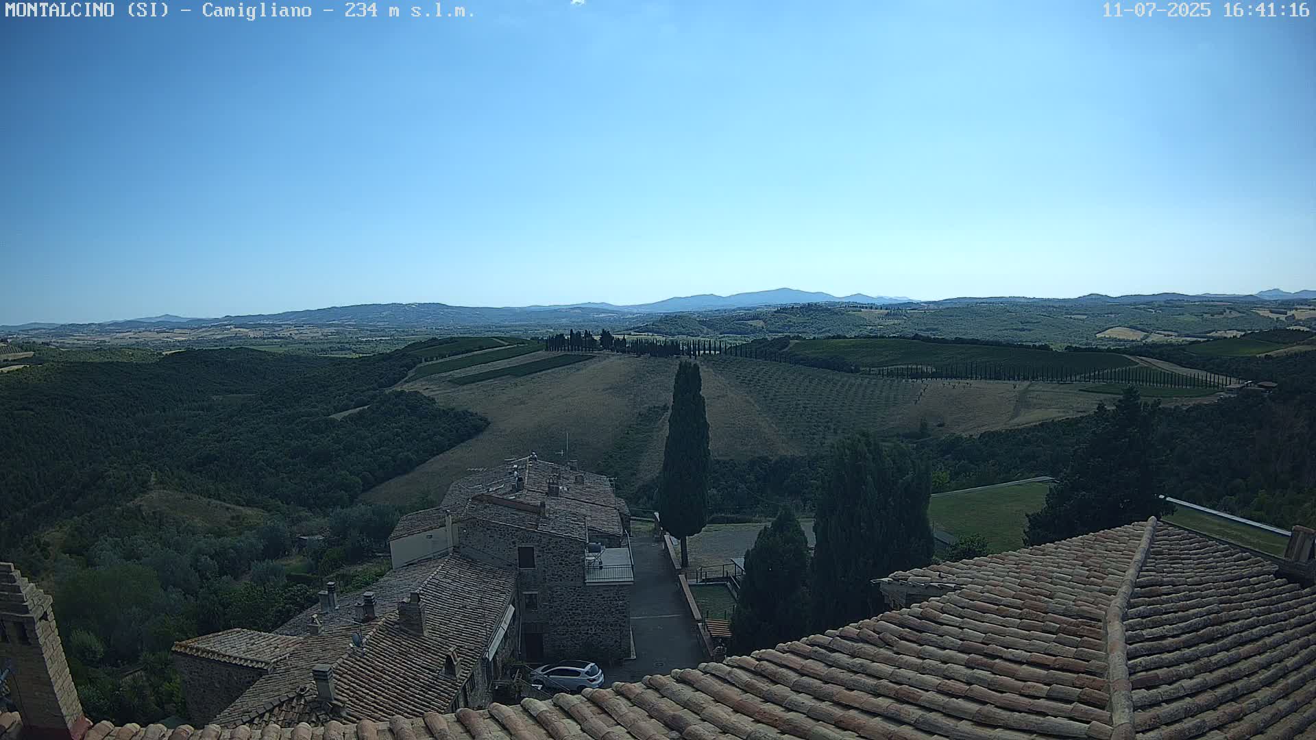 Montalcino, Camigliano Live Cam - Siena, Tuscany, Italy