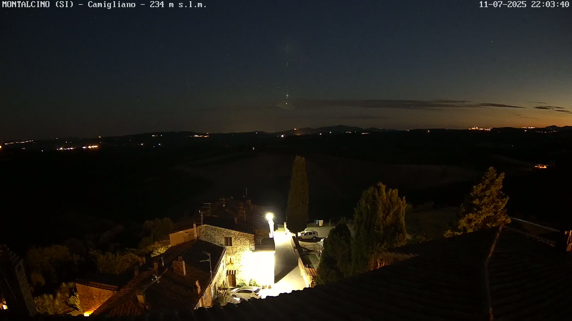 Montalcino, Camigliano Live Cam - Siena, Tuscany, Italy