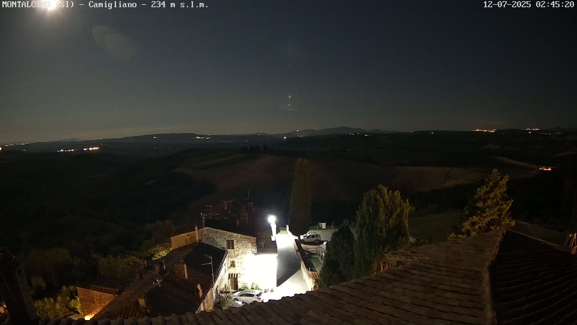 Montalcino, Camigliano Live Cam - Siena, Tuscany, Italy
