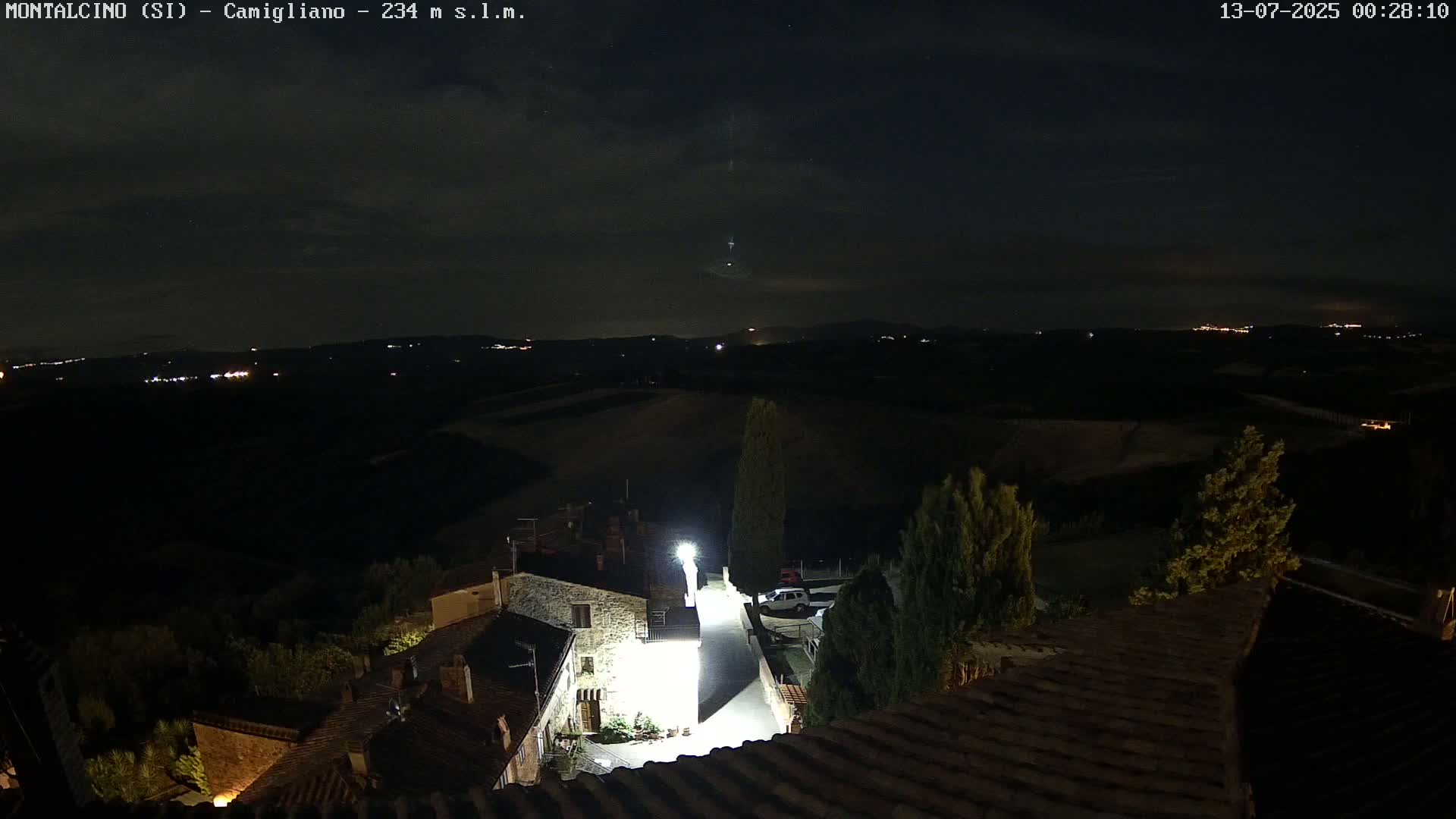 Montalcino, Camigliano Live Cam - Siena, Tuscany, Italy