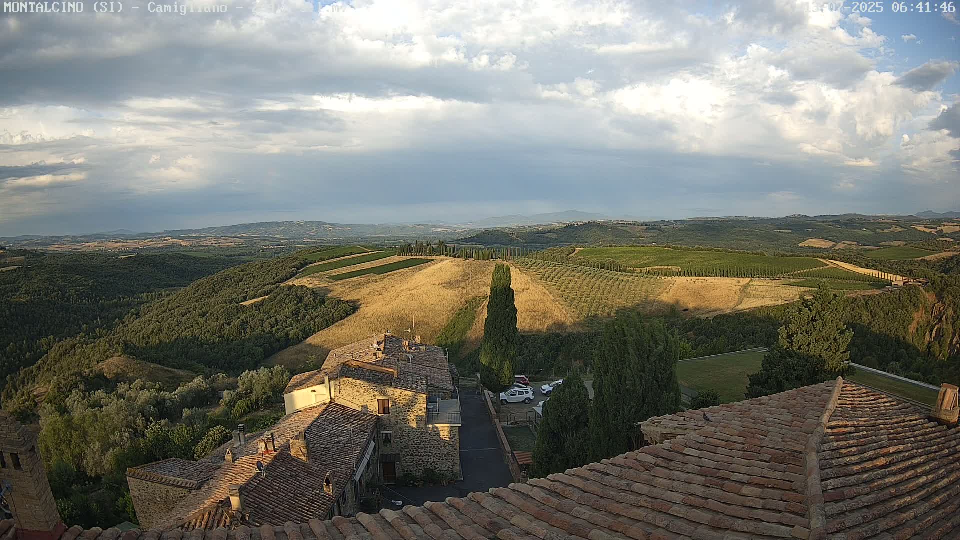 Montalcino, Camigliano Live Cam - Siena, Tuscany, Italy