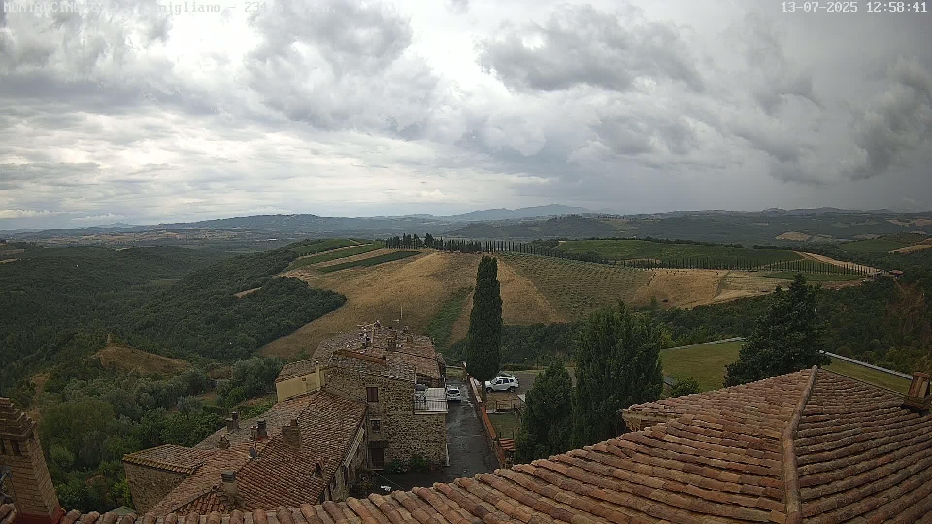 Montalcino, Camigliano Live Cam - Siena, Tuscany, Italy