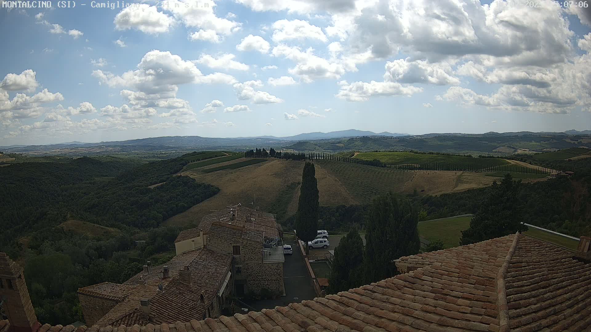 Montalcino, Camigliano Live Cam - Siena, Tuscany, Italy