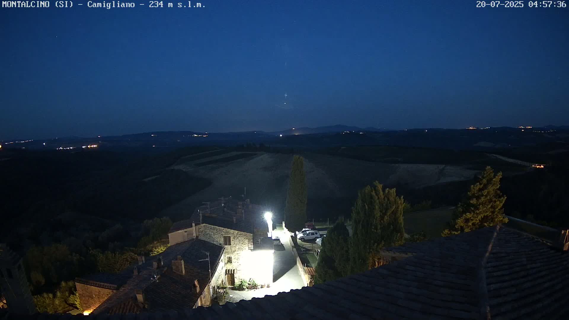 Montalcino, Camigliano Live Cam - Siena, Tuscany, Italy