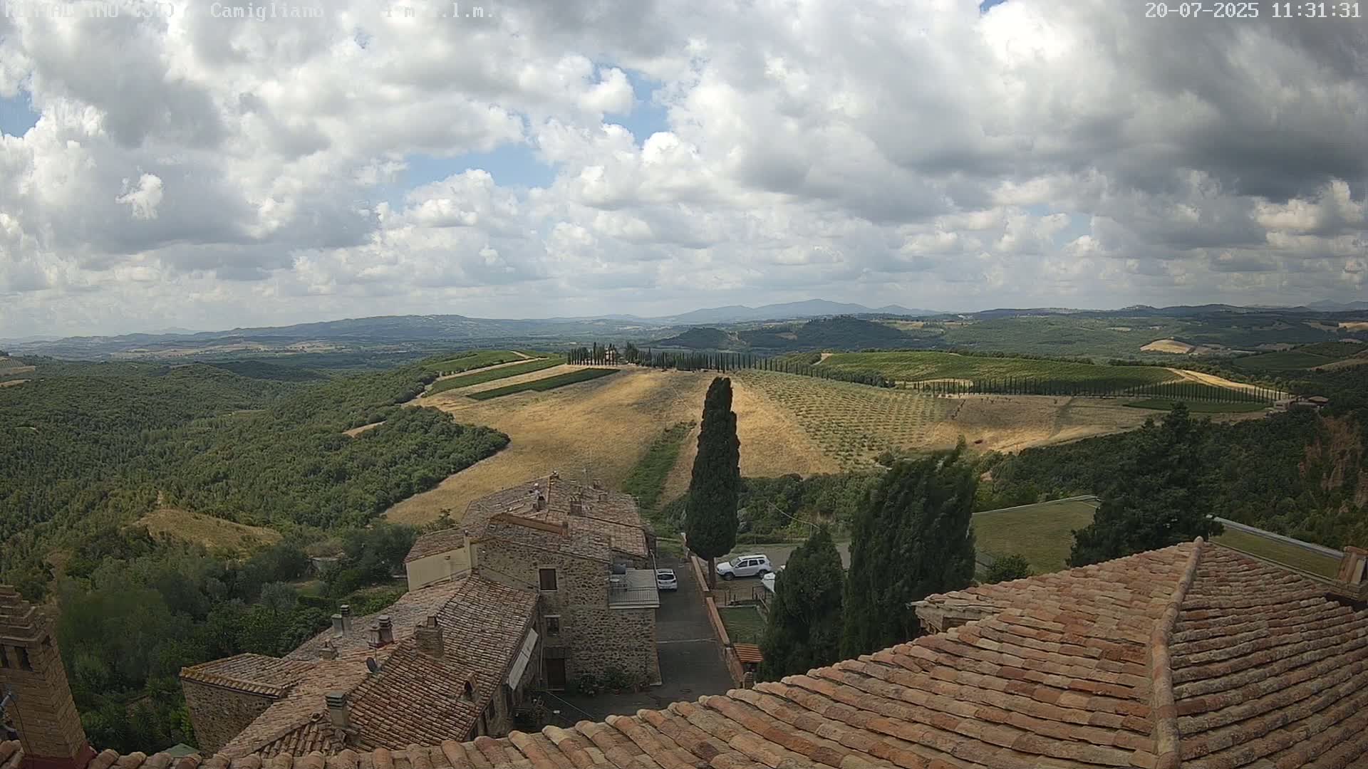 Montalcino, Camigliano Live Cam - Siena, Tuscany, Italy