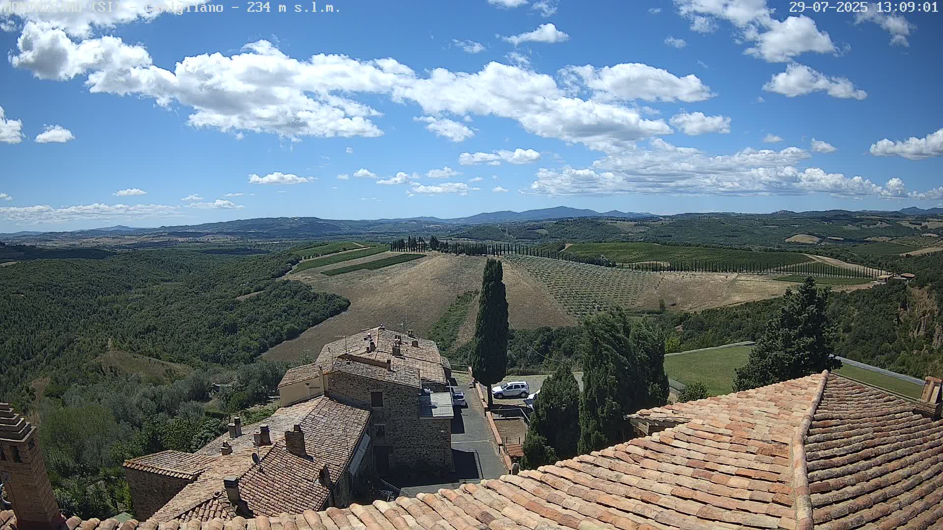 Montalcino, Camigliano Live Cam - Siena, Tuscany, Italy