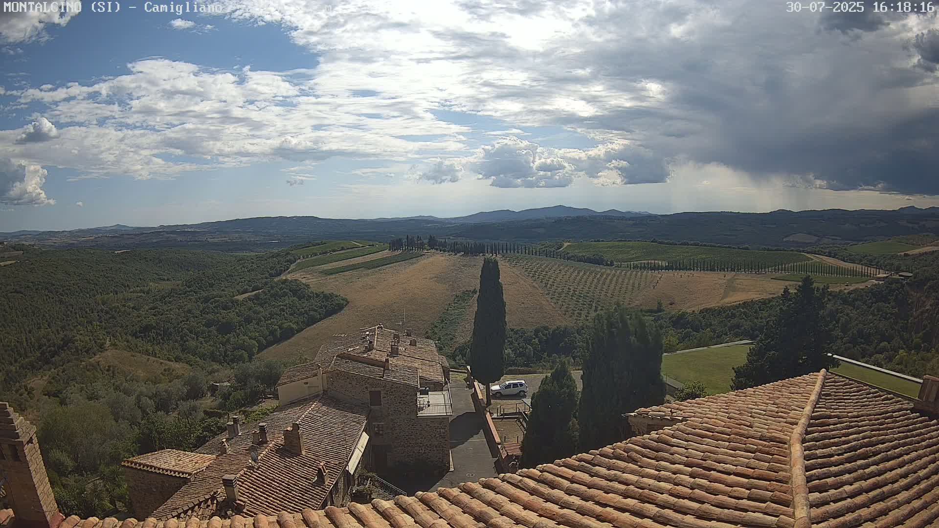 Montalcino, Camigliano Live Cam - Siena, Tuscany, Italy
