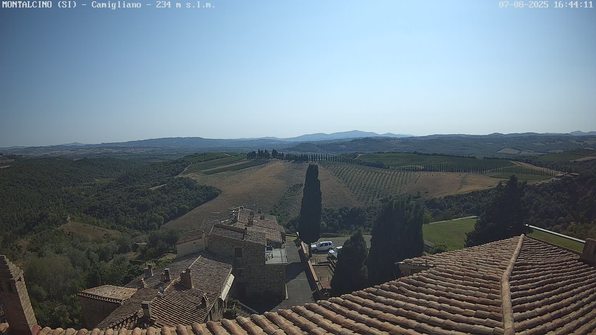 Montalcino, Camigliano Live Cam - Siena, Tuscany, Italy