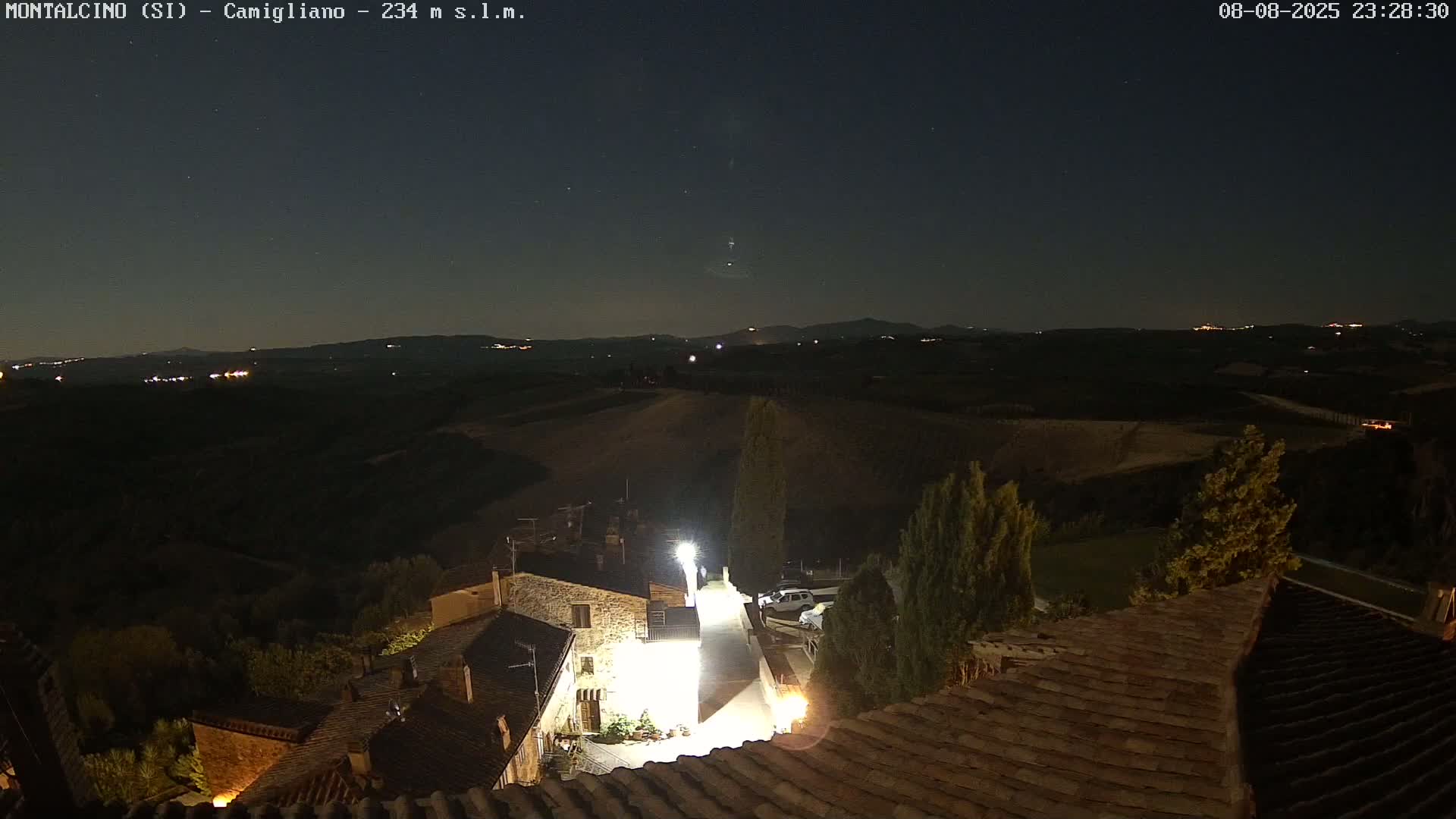 Montalcino, Camigliano Live Cam - Siena, Tuscany, Italy