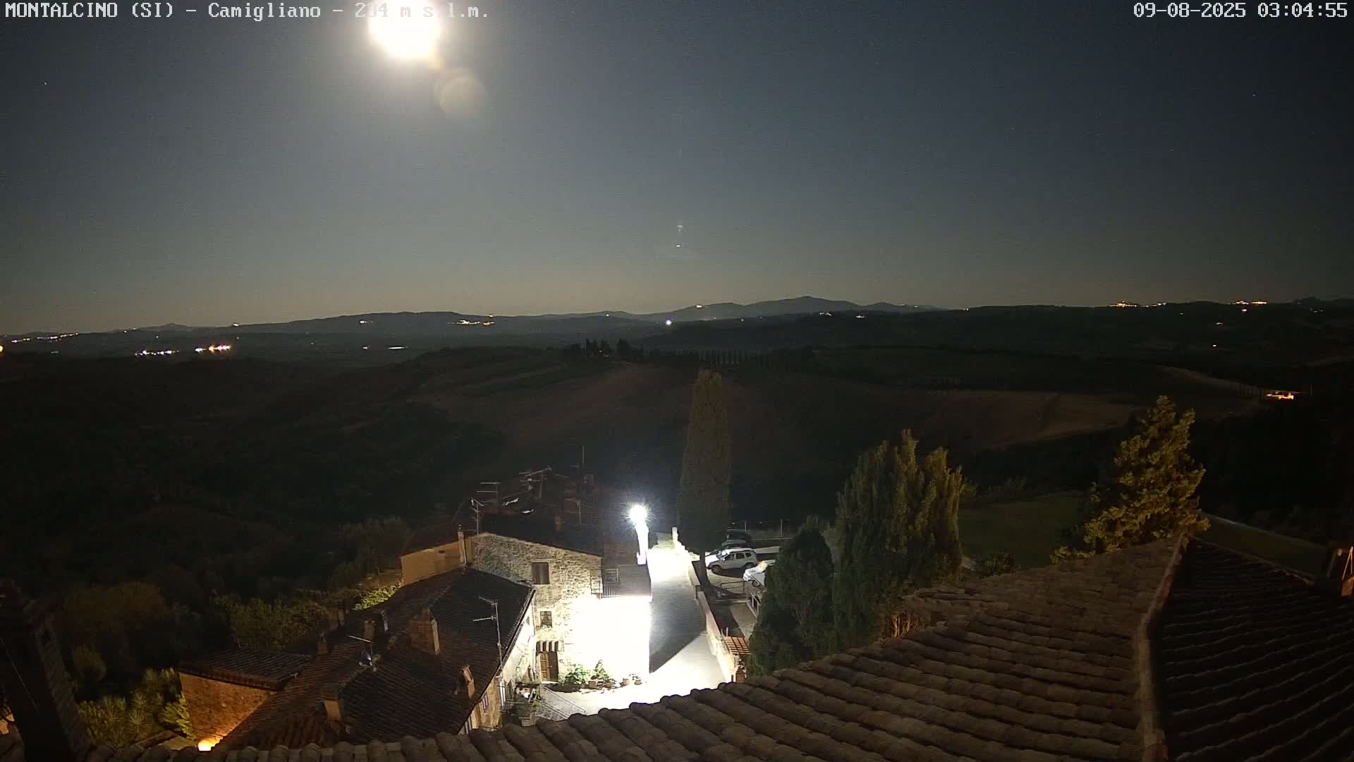 Montalcino, Camigliano Live Cam - Siena, Tuscany, Italy