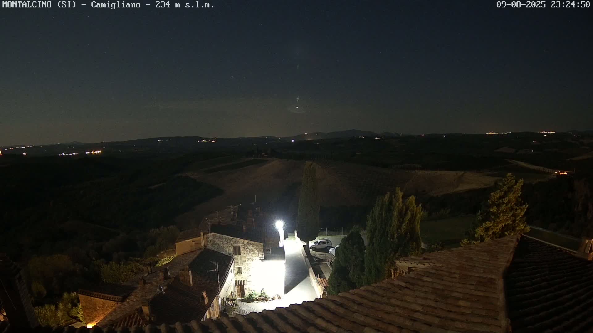 Montalcino, Camigliano Live Cam - Siena, Tuscany, Italy