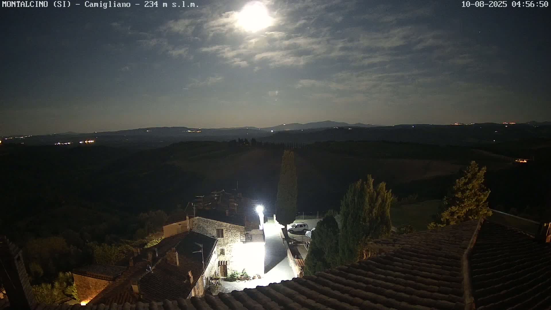 Montalcino, Camigliano Live Cam - Siena, Tuscany, Italy