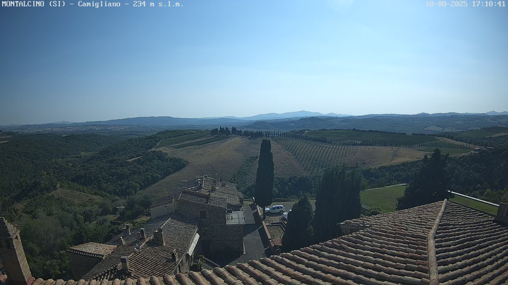 Montalcino, Camigliano Live Cam - Siena, Tuscany, Italy