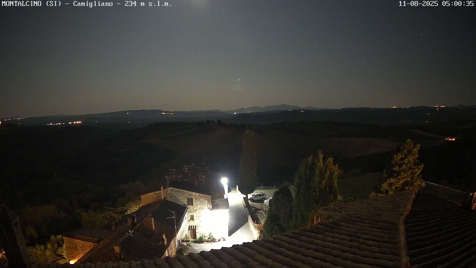 Montalcino, Camigliano Live Cam - Siena, Tuscany, Italy