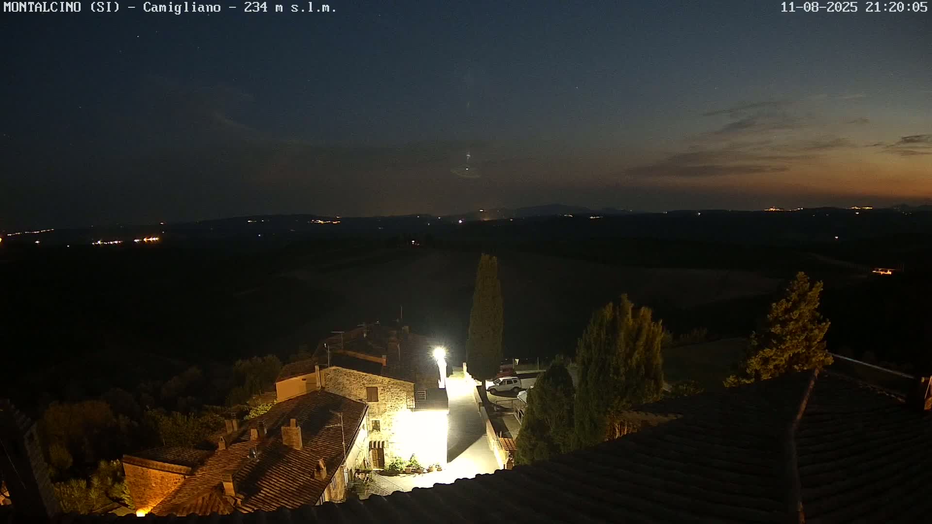 Montalcino, Camigliano Live Cam - Siena, Tuscany, Italy