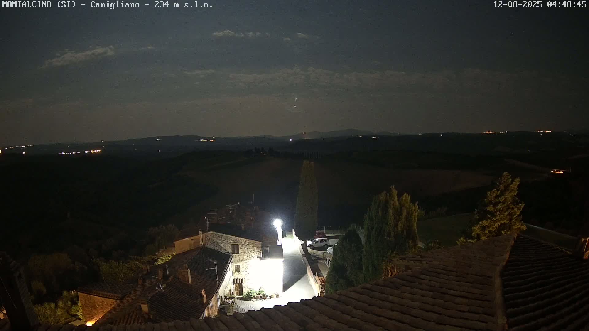 Montalcino, Camigliano Live Cam - Siena, Tuscany, Italy