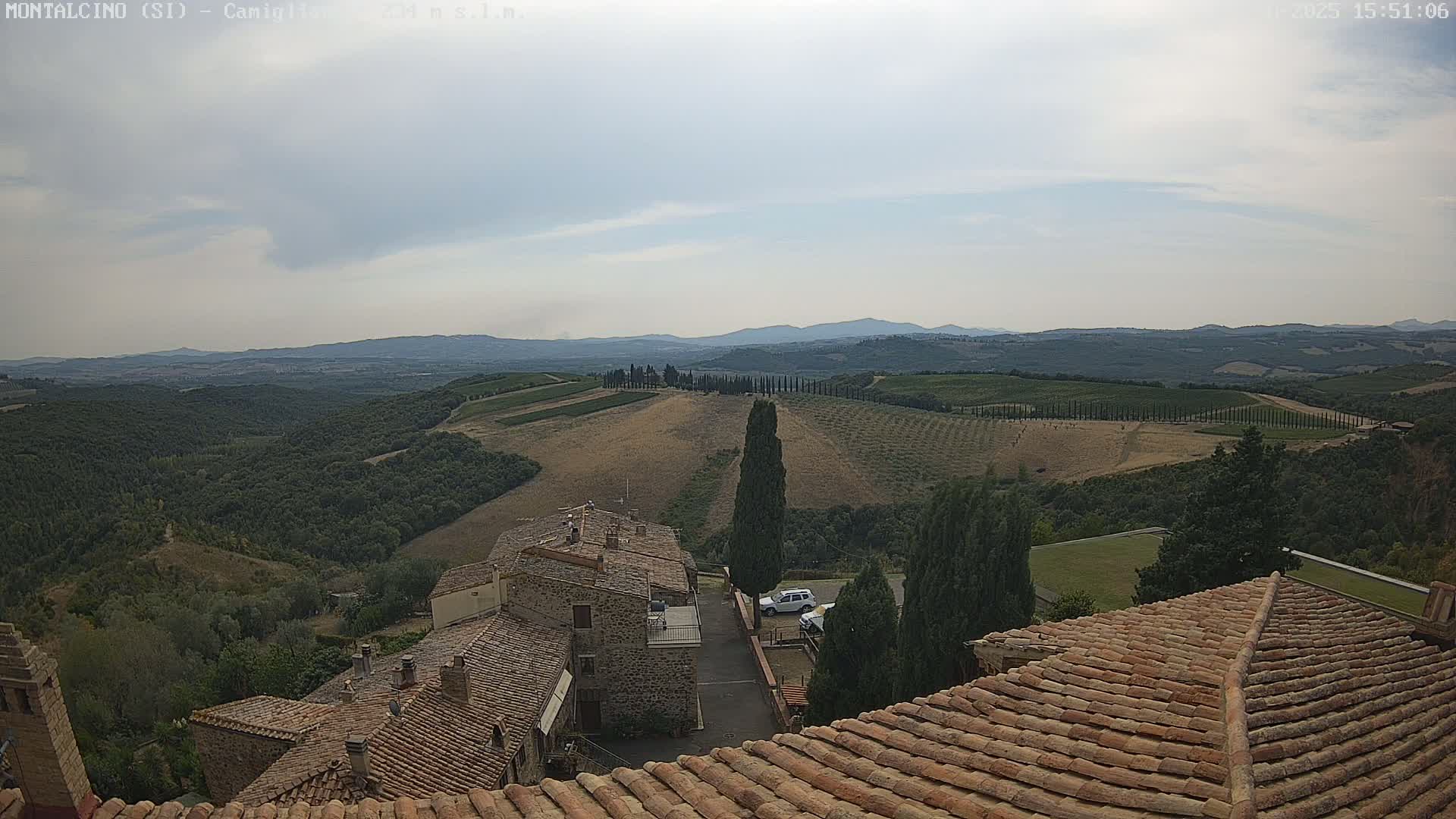 Montalcino, Camigliano Live Cam - Siena, Tuscany, Italy