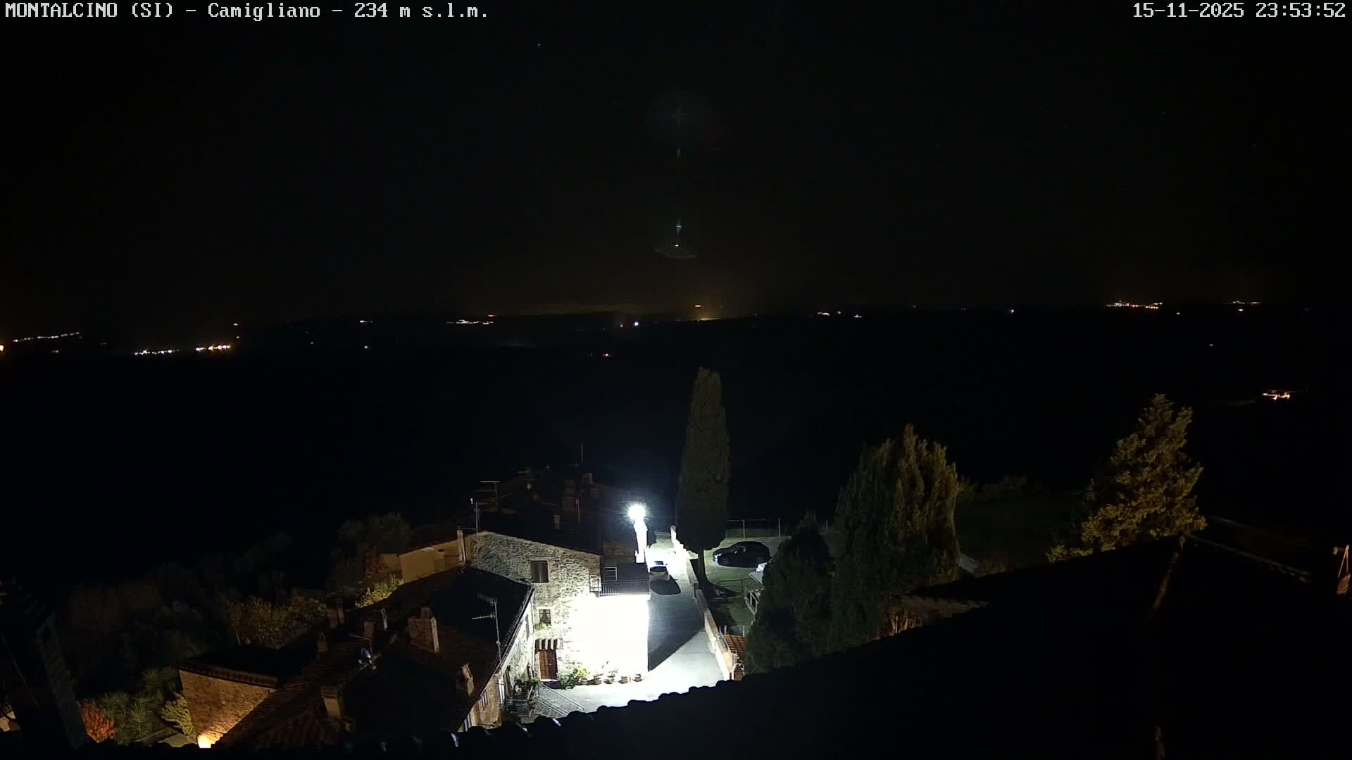 Montalcino, Camigliano Live Cam - Siena, Tuscany, Italy