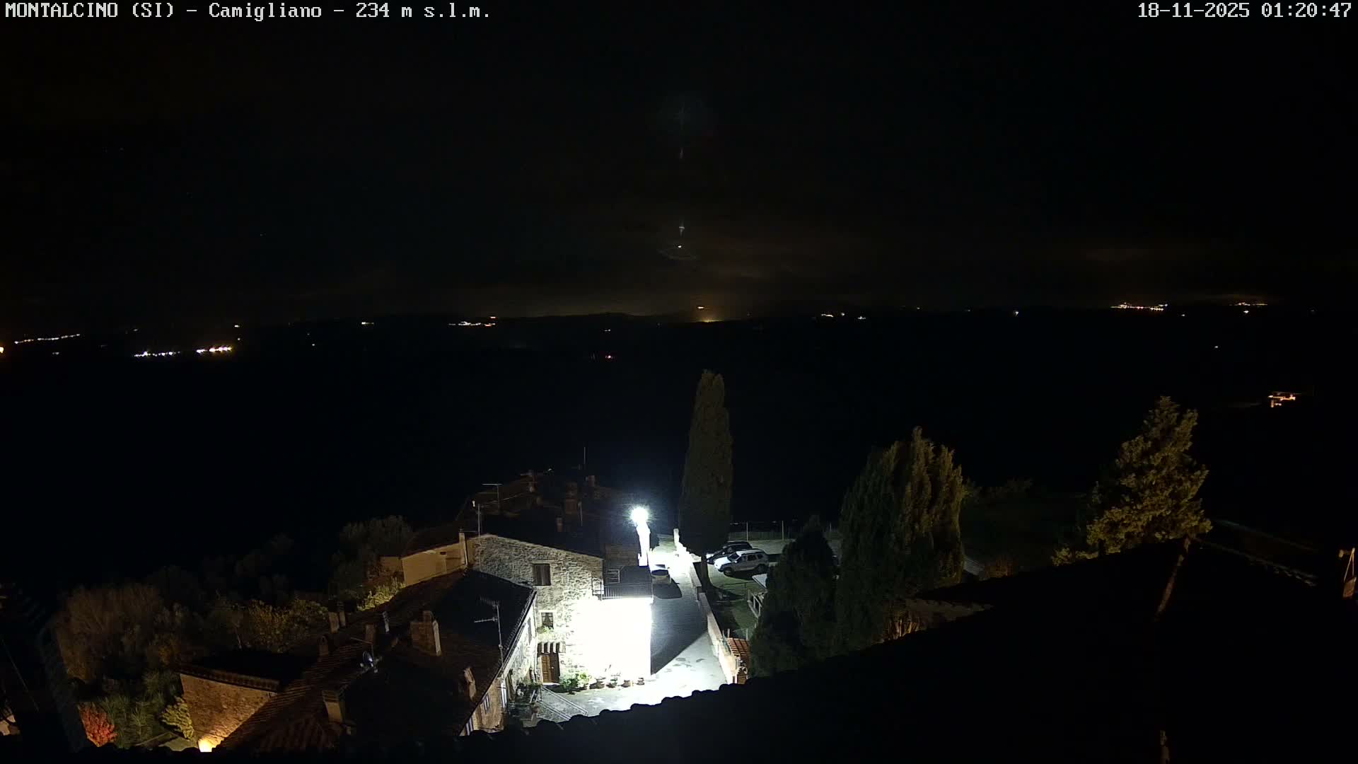 Montalcino, Camigliano Live Cam - Siena, Tuscany, Italy