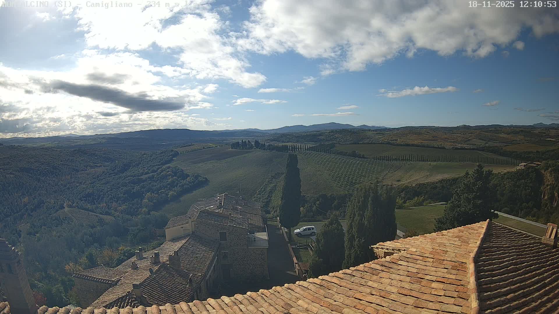 Montalcino, Camigliano Live Cam - Siena, Tuscany, Italy