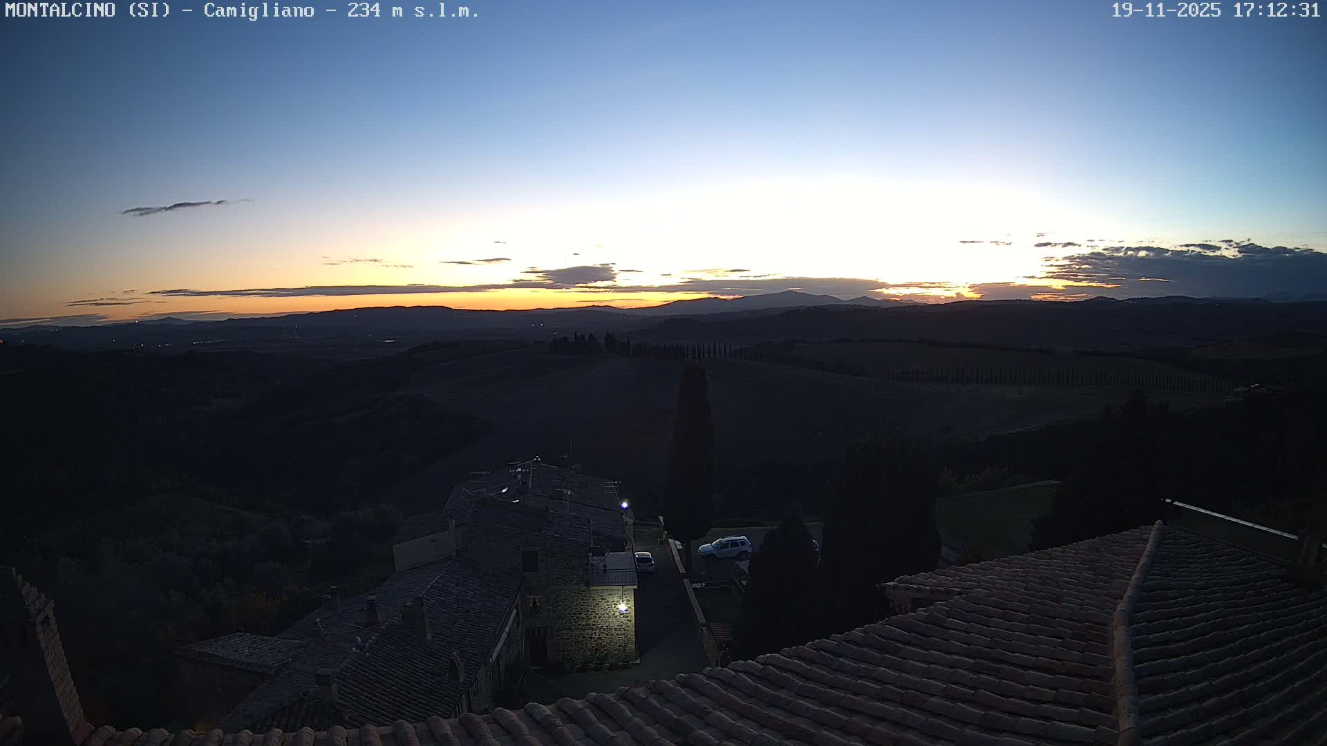 Montalcino, Camigliano Live Cam - Siena, Tuscany, Italy