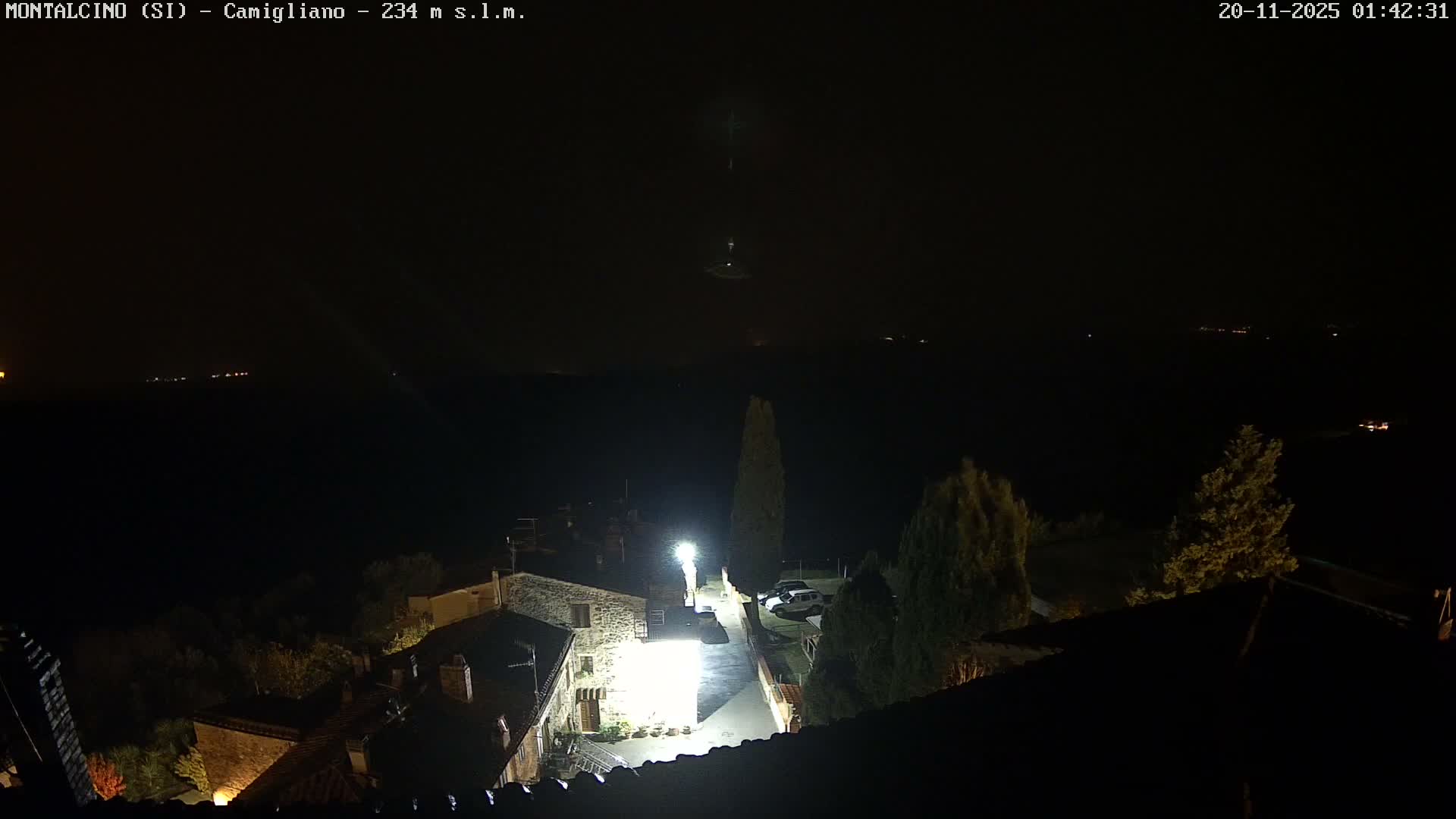 Montalcino, Camigliano Live Cam - Siena, Tuscany, Italy