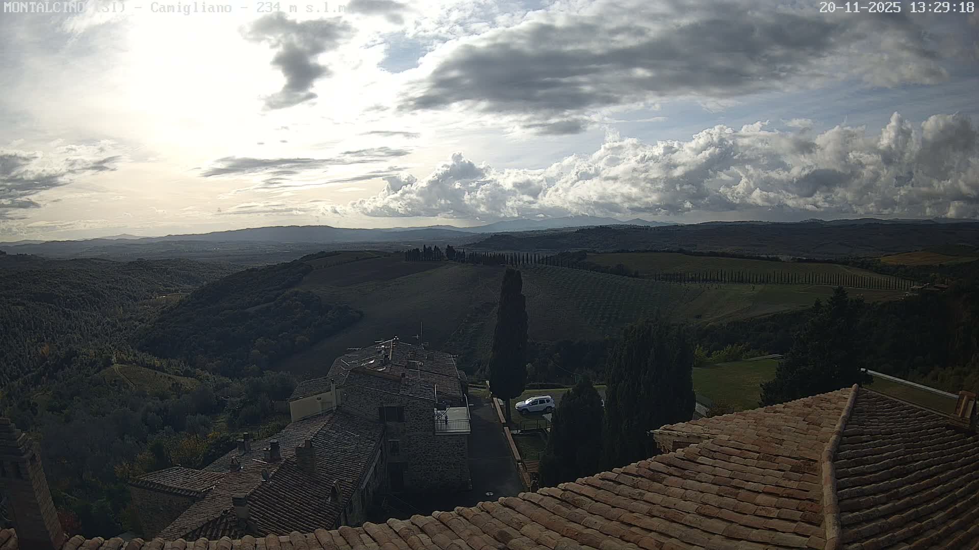 Montalcino, Camigliano Live Cam - Siena, Tuscany, Italy