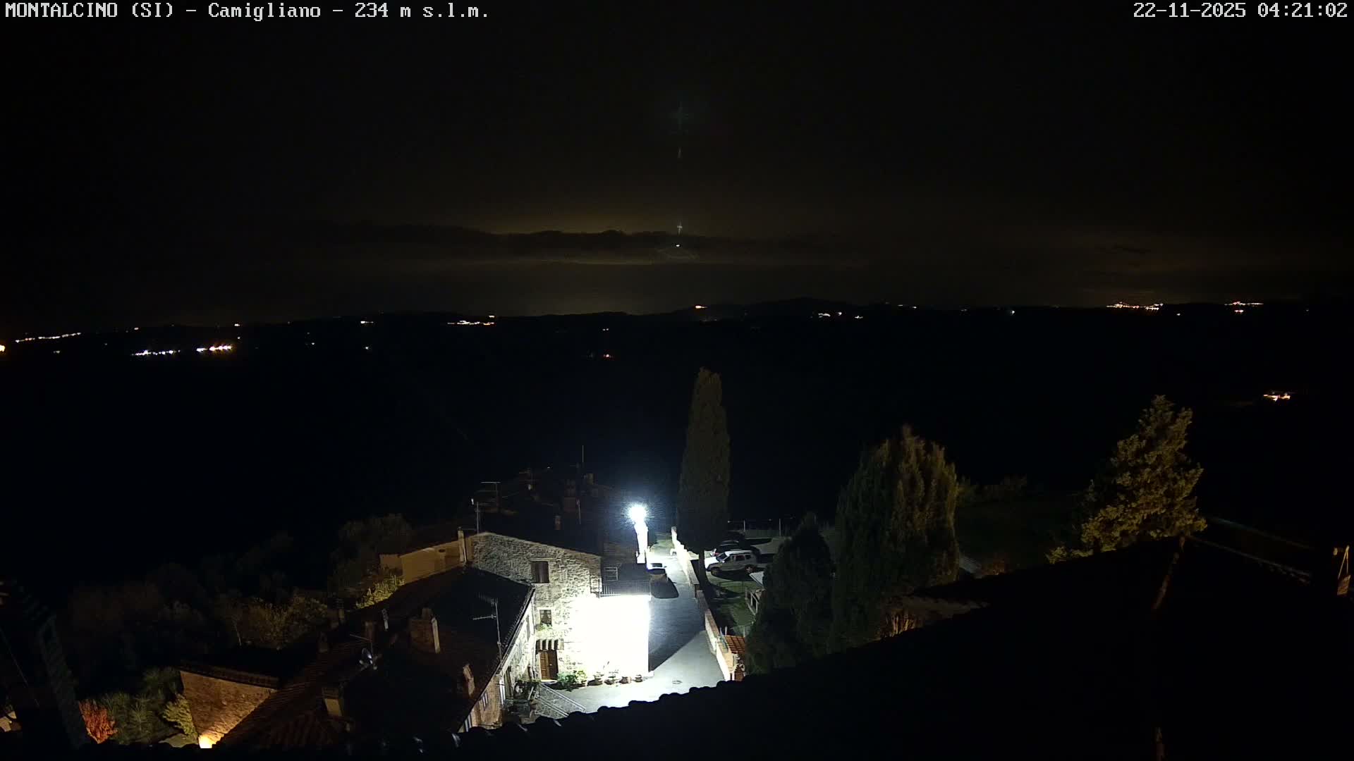Montalcino, Camigliano Live Cam - Siena, Tuscany, Italy