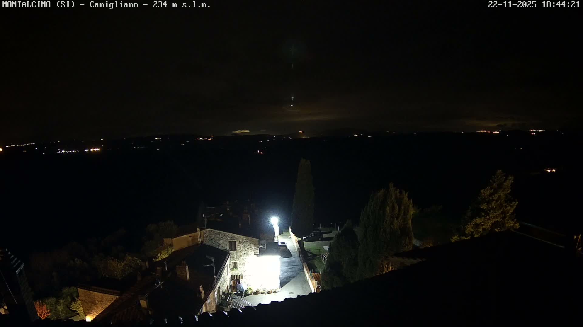 Montalcino, Camigliano Live Cam - Siena, Tuscany, Italy