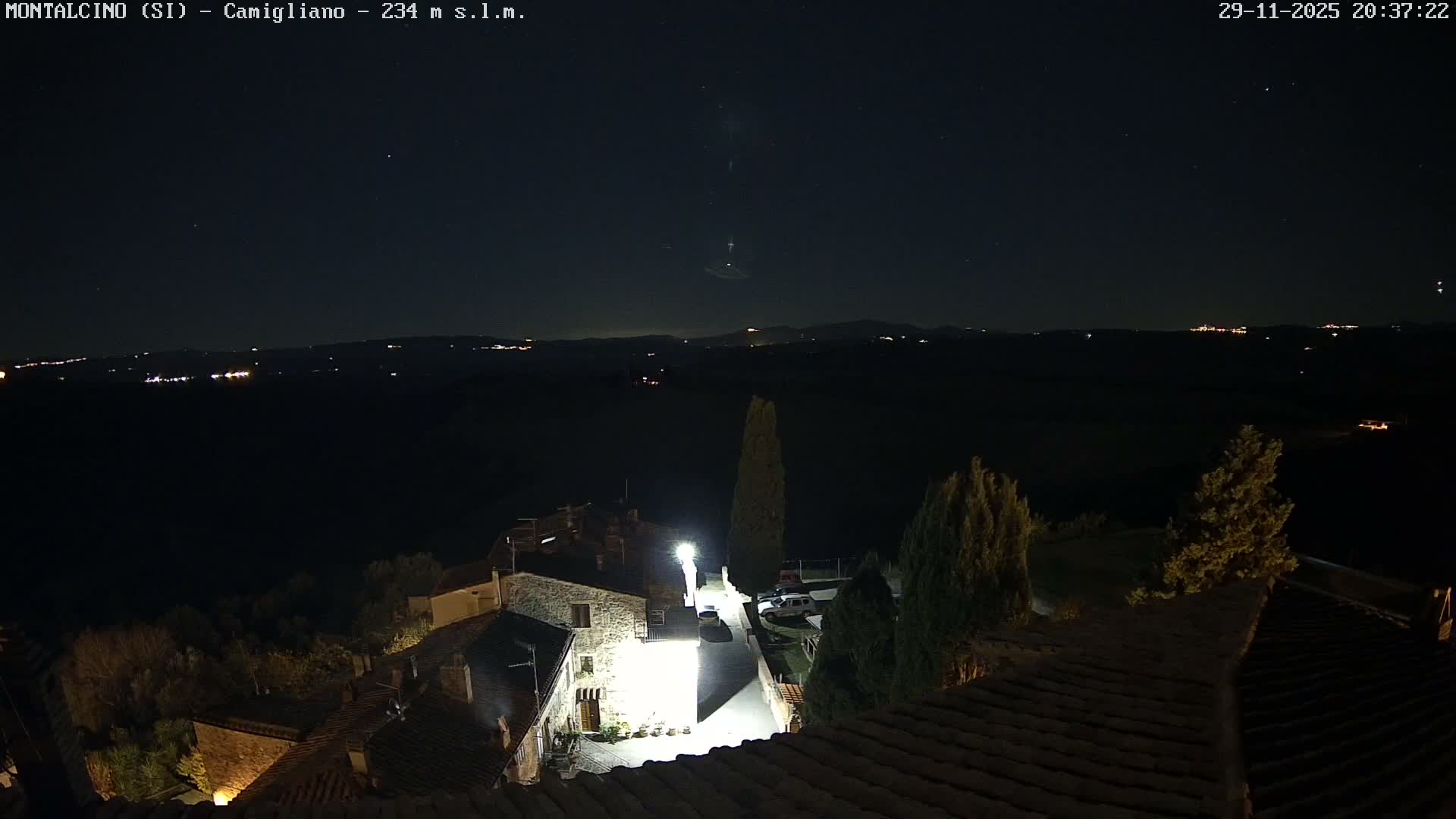Montalcino, Camigliano Live Cam - Siena, Tuscany, Italy