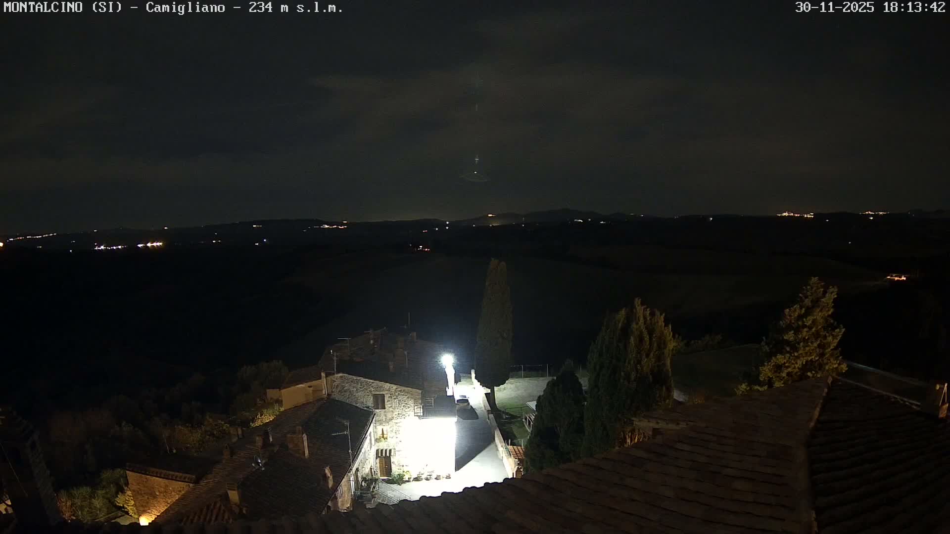 Montalcino, Camigliano Live Cam - Siena, Tuscany, Italy