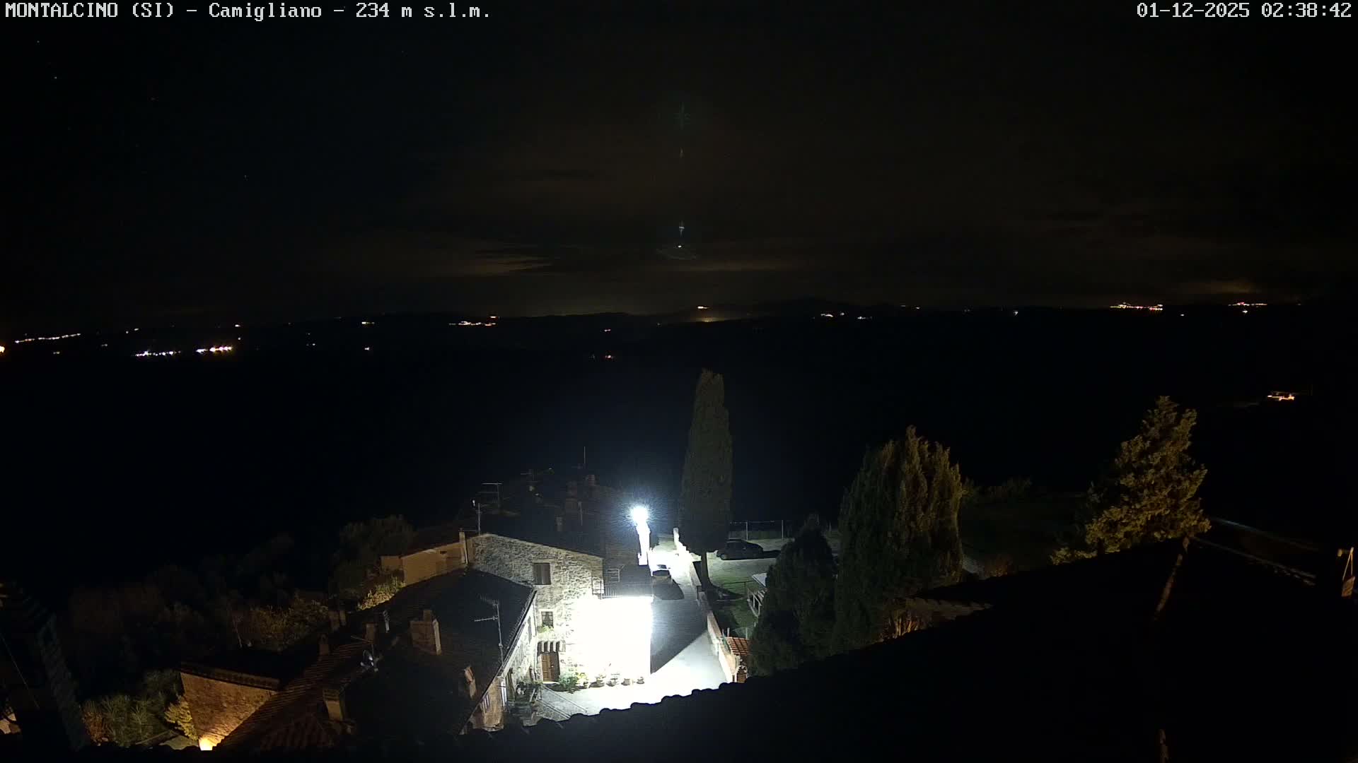 Montalcino, Camigliano Live Cam - Siena, Tuscany, Italy