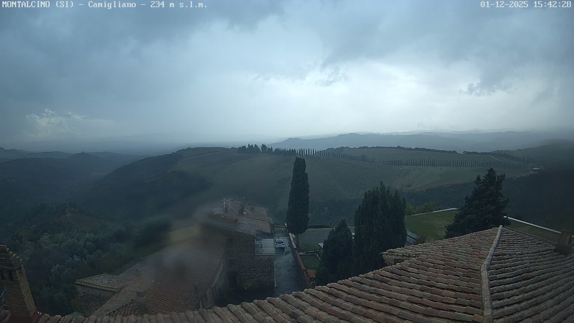 Montalcino, Camigliano Live Cam - Siena, Tuscany, Italy