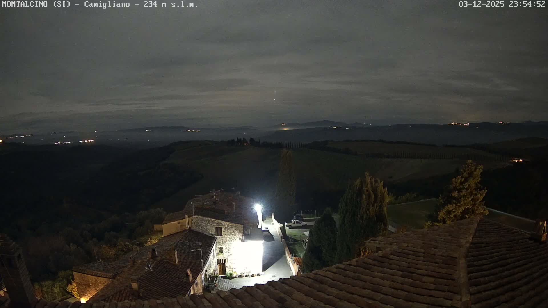 Montalcino, Camigliano Live Cam - Siena, Tuscany, Italy