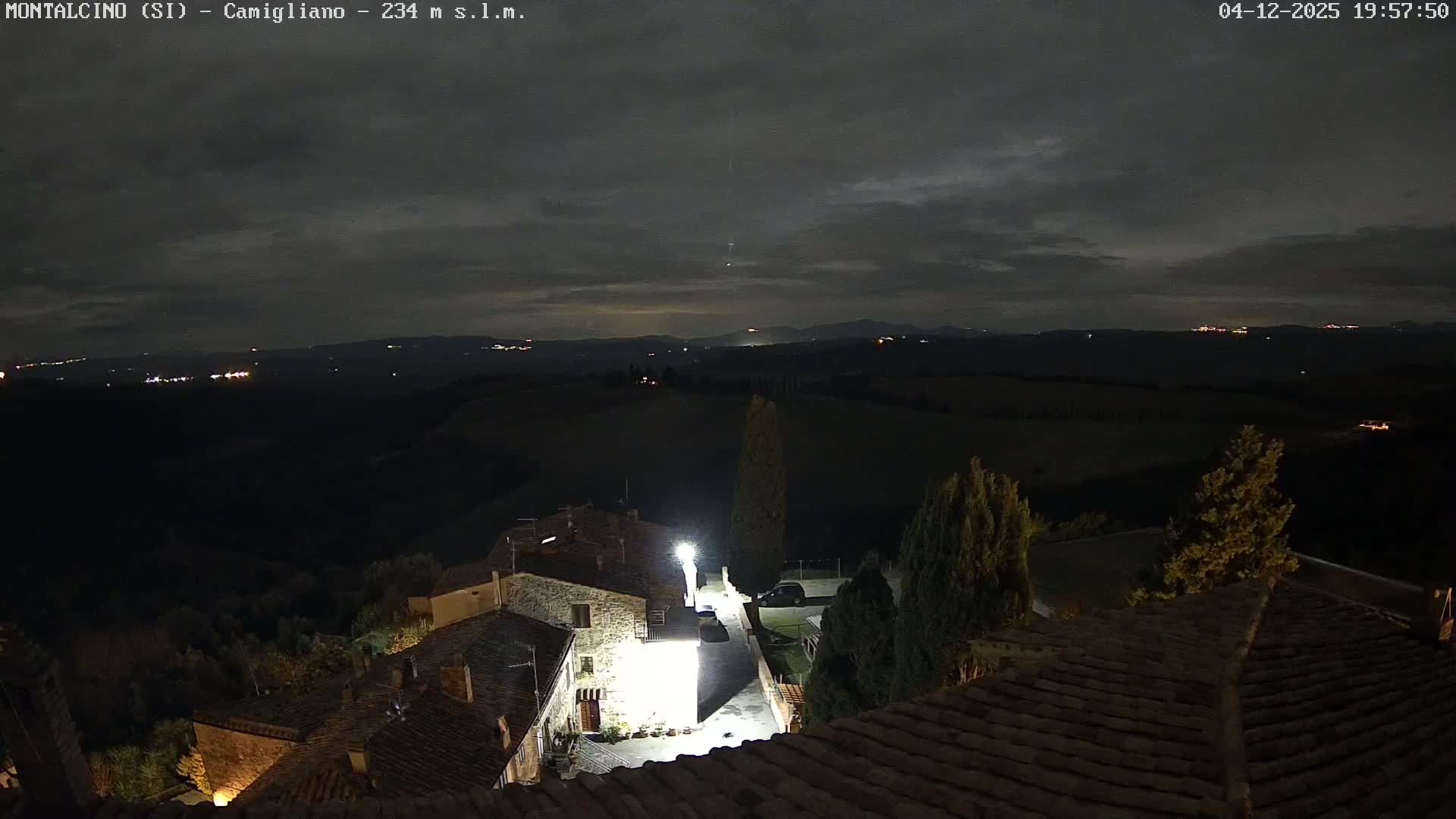Montalcino, Camigliano Live Cam - Siena, Tuscany, Italy