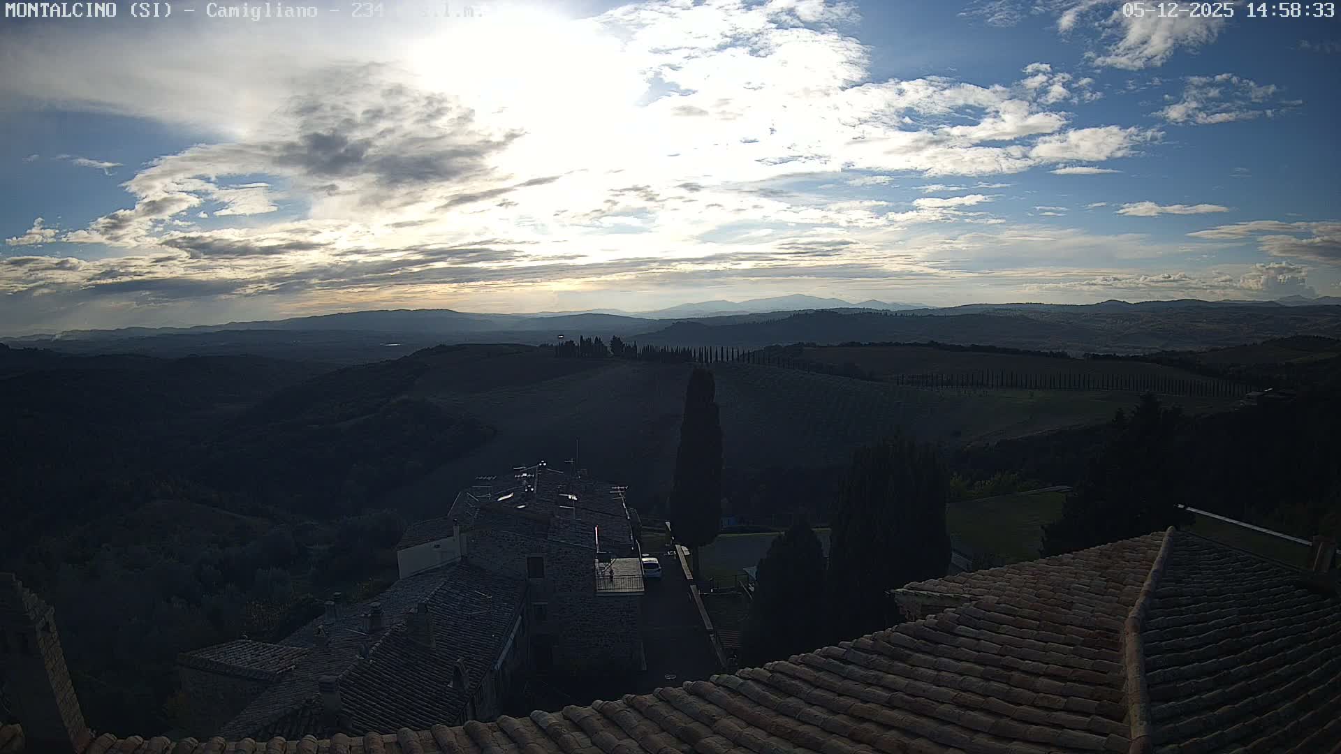 Montalcino, Camigliano Live Cam - Siena, Tuscany, Italy
