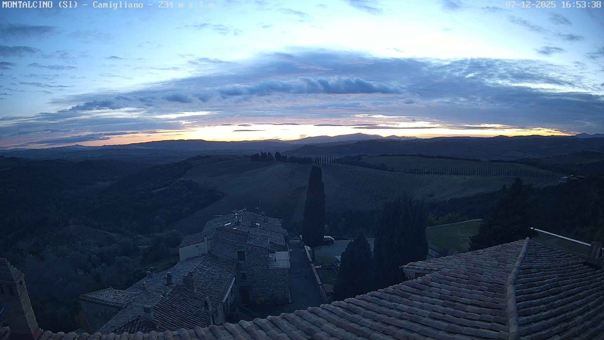 Montalcino, Camigliano Live Cam - Siena, Tuscany, Italy