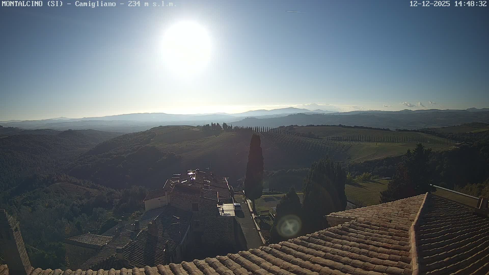 Montalcino, Camigliano Live Cam - Siena, Tuscany, Italy