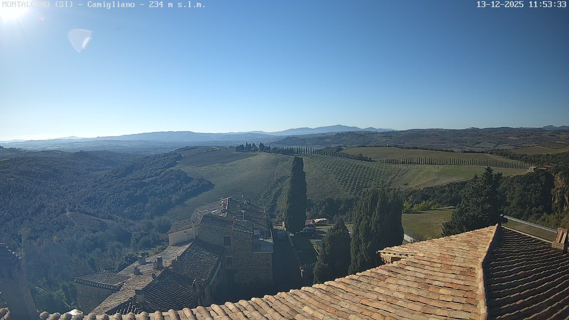 Montalcino, Camigliano Live Cam - Siena, Tuscany, Italy