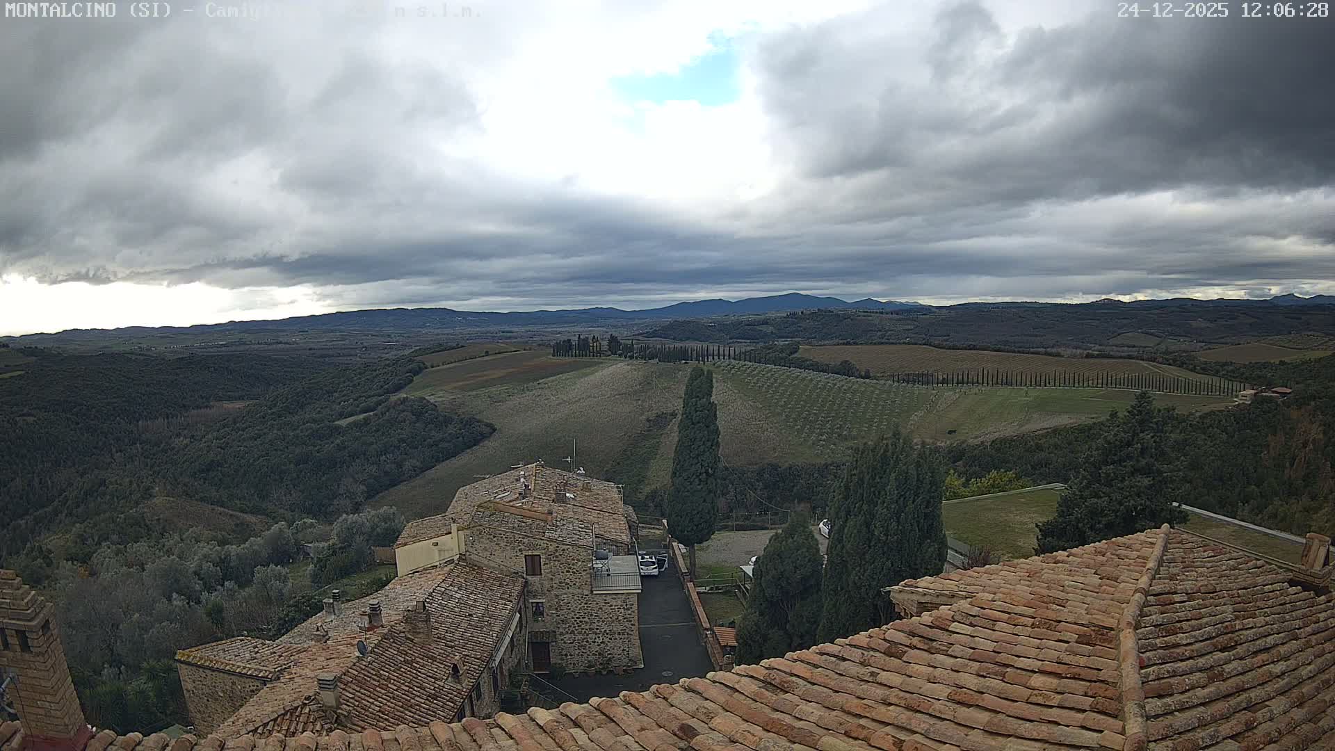 Montalcino, Camigliano Live Cam - Siena, Tuscany, Italy