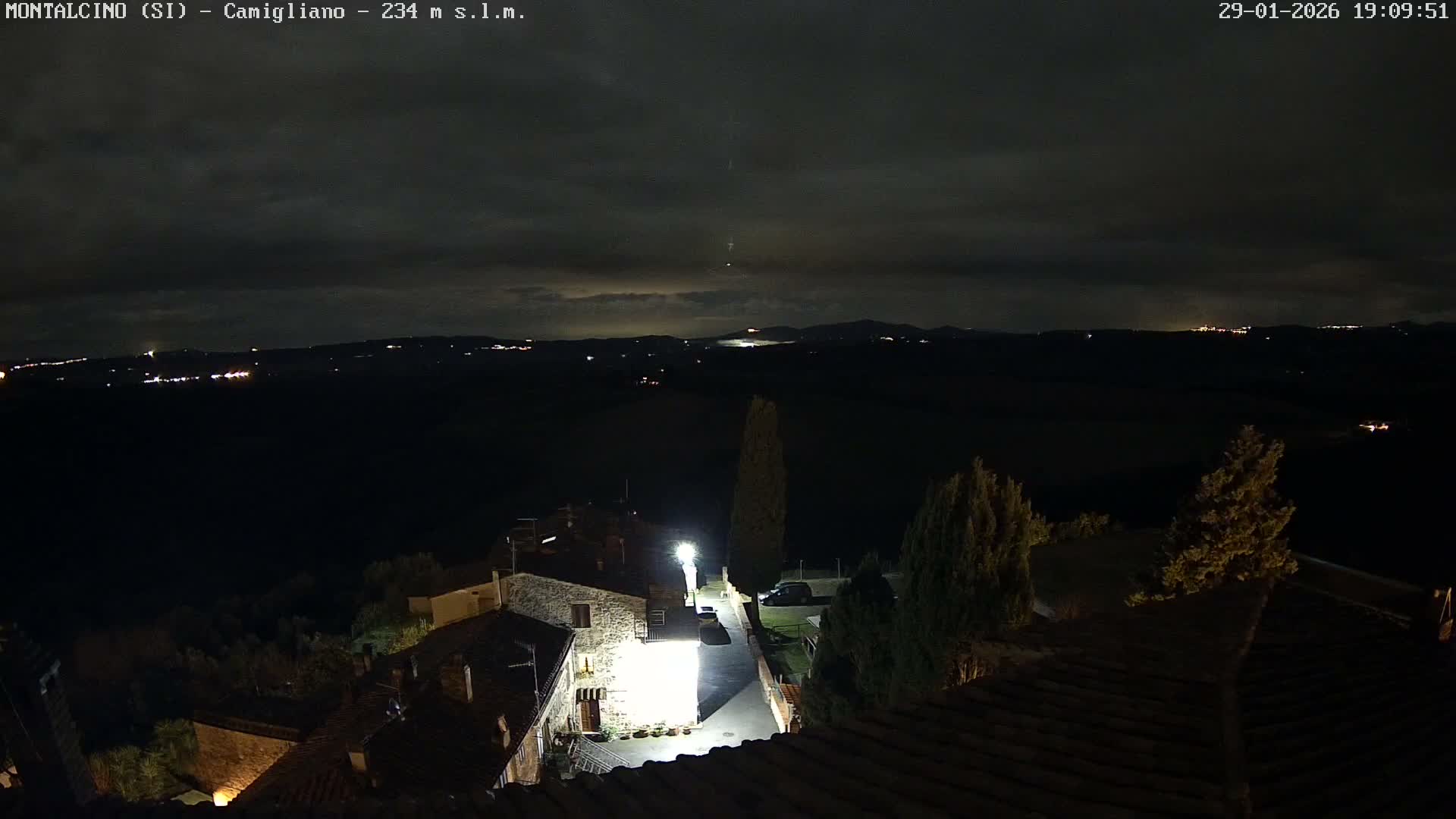 Montalcino, Camigliano Live Cam - Siena, Tuscany, Italy