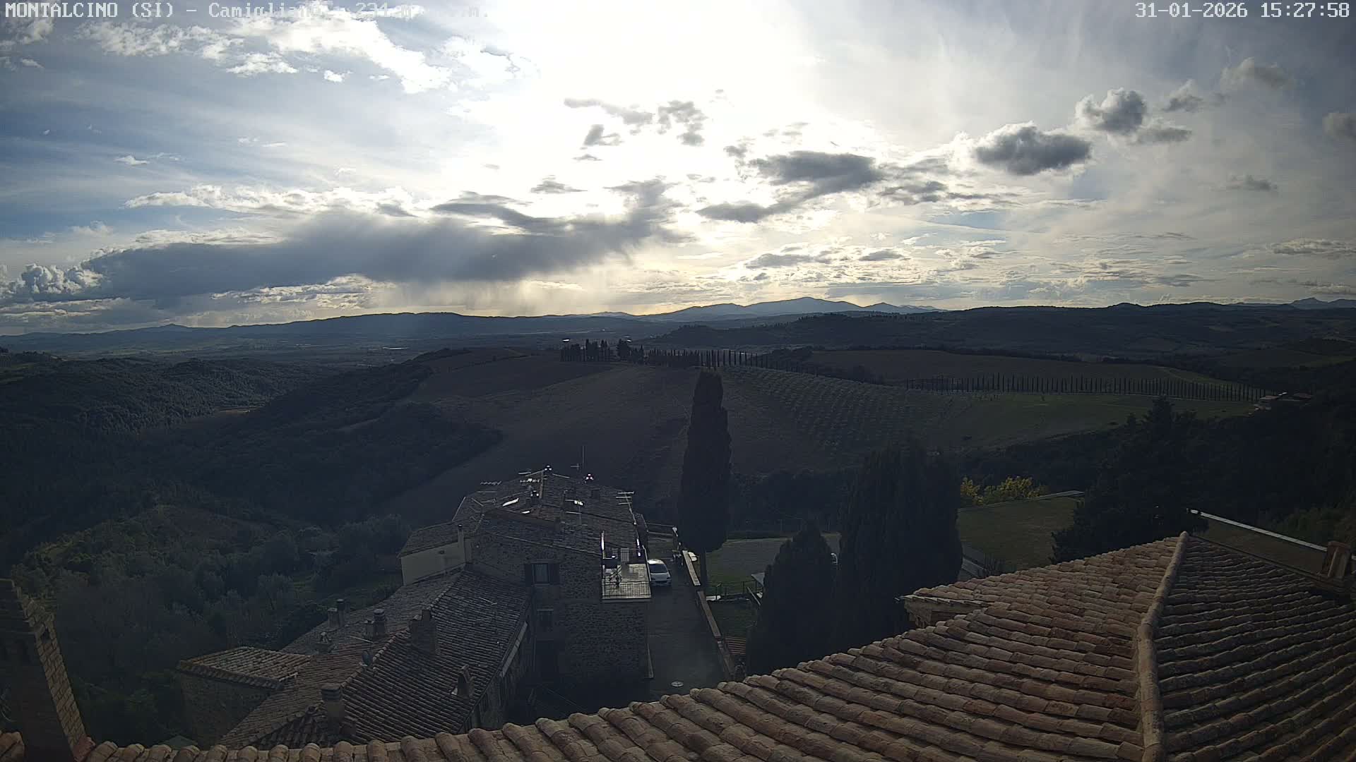 Montalcino, Camigliano Live Cam - Siena, Tuscany, Italy