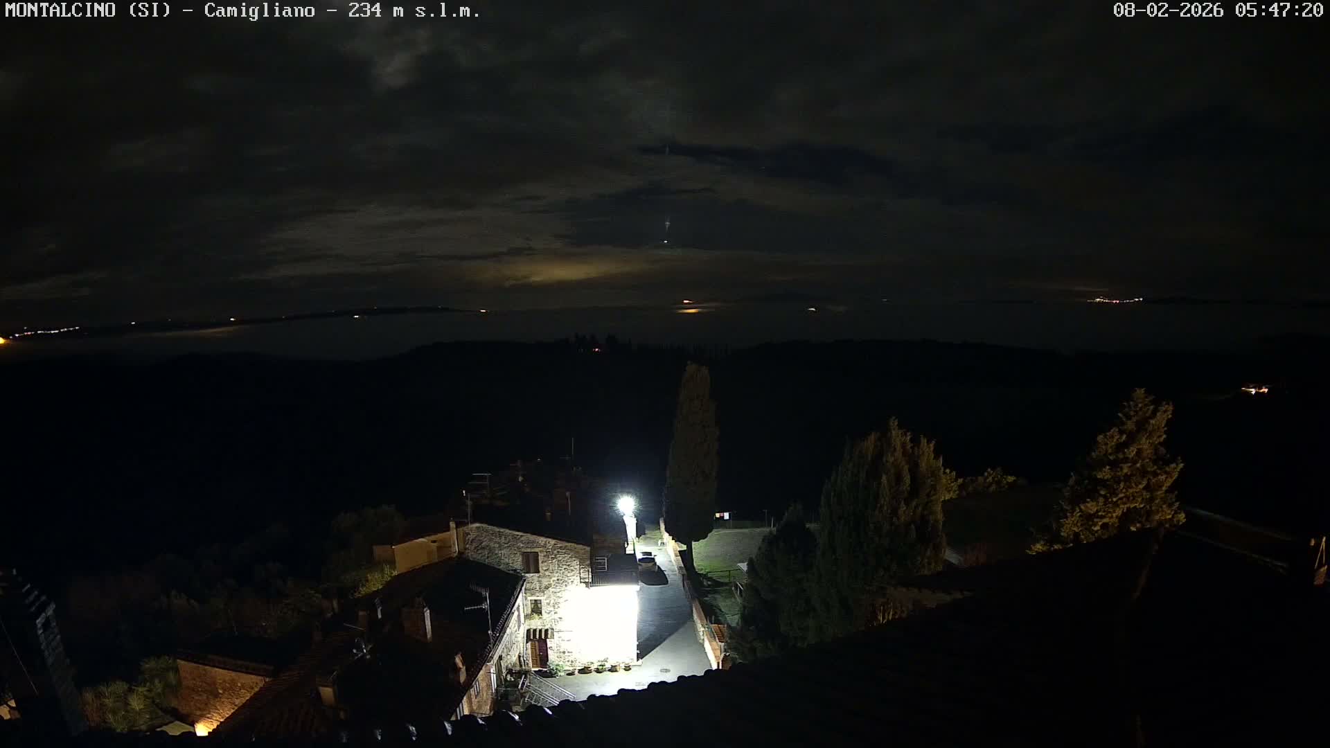 Montalcino, Camigliano Live Cam - Siena, Tuscany, Italy