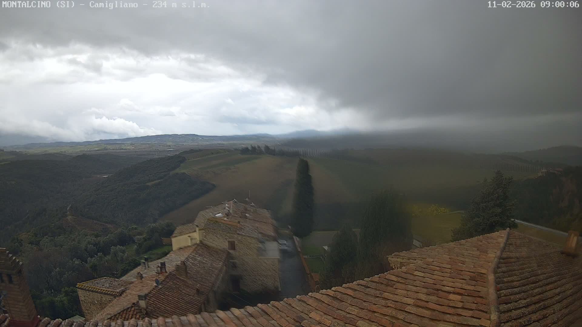 Montalcino, Camigliano Live Cam - Siena, Tuscany, Italy
