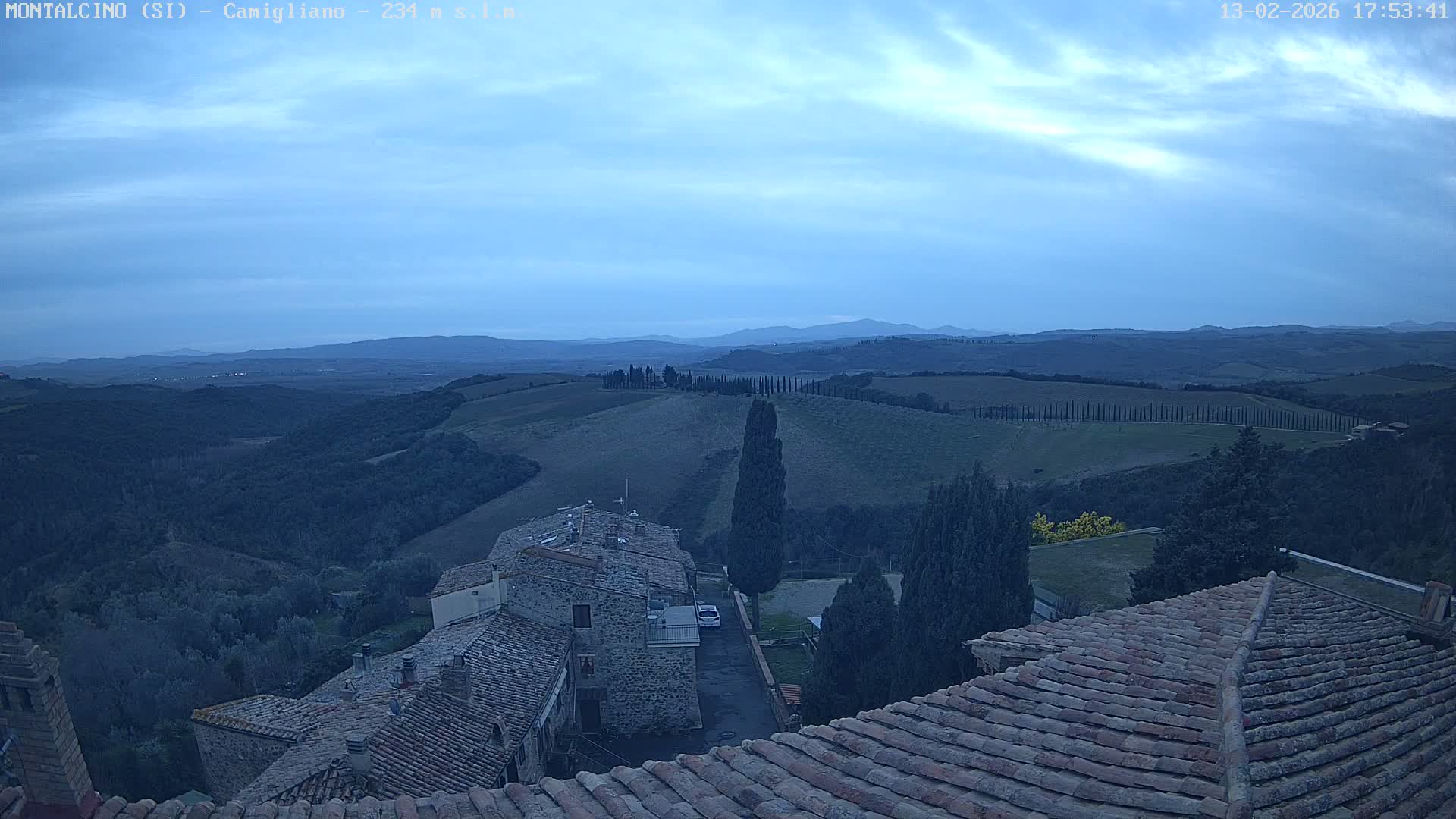 Montalcino, Camigliano Live Cam - Siena, Tuscany, Italy