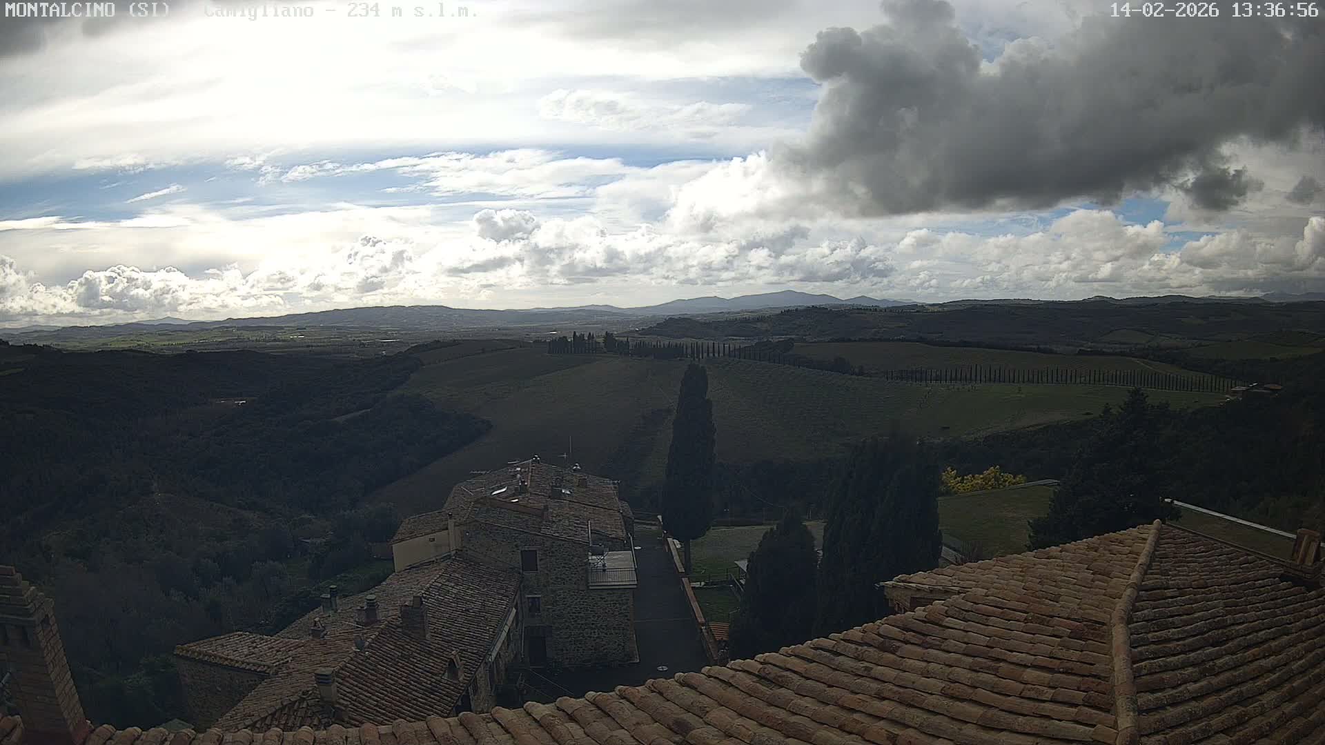 Montalcino, Camigliano Live Cam - Siena, Tuscany, Italy