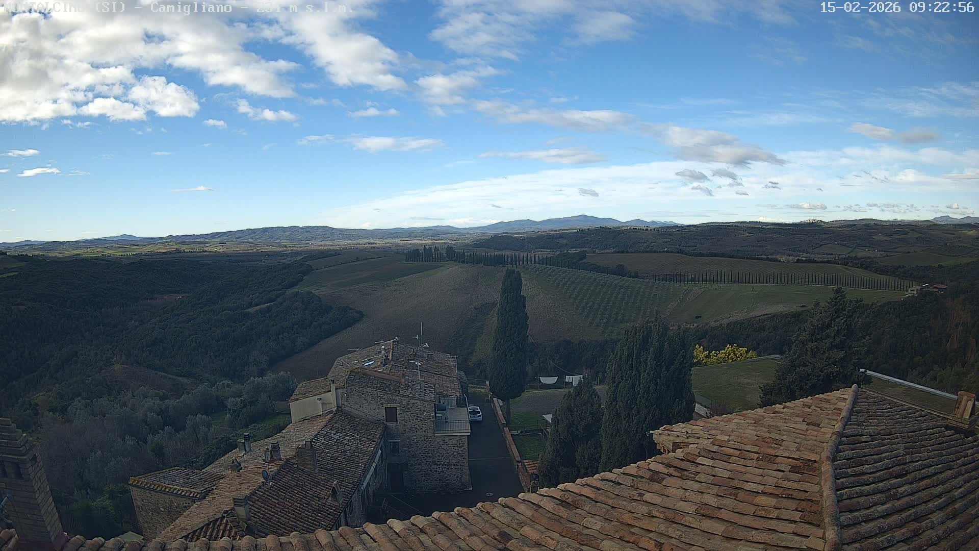 Montalcino, Camigliano Live Cam - Siena, Tuscany, Italy